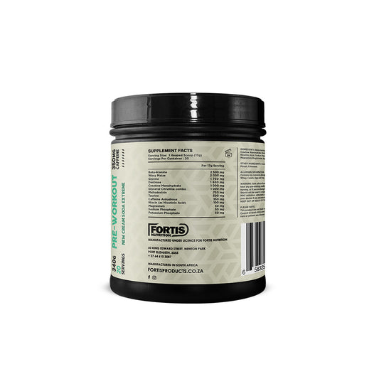 Pre-Workout South Africa Cream Soda