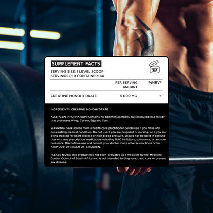 Fortis Nutrition Creatine Monohydrate Build Muscle 
