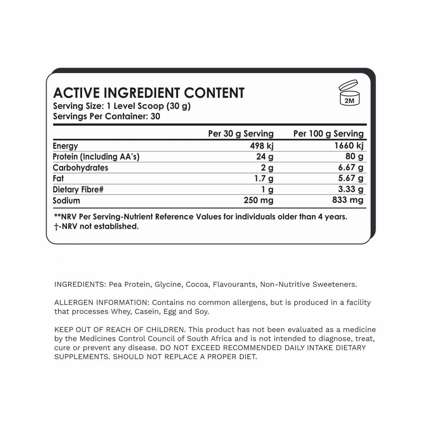 PEA PROTEIN AND METHIONINE CAPSULES | 30 SERVINGS - Fortis Nutrition